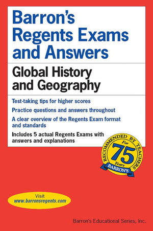 Global History And Geography (Barron'S Regents Exams And Answers Books),Used