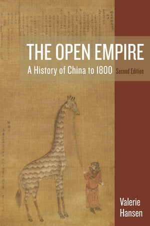 The Open Empire: A History Of China To 1800