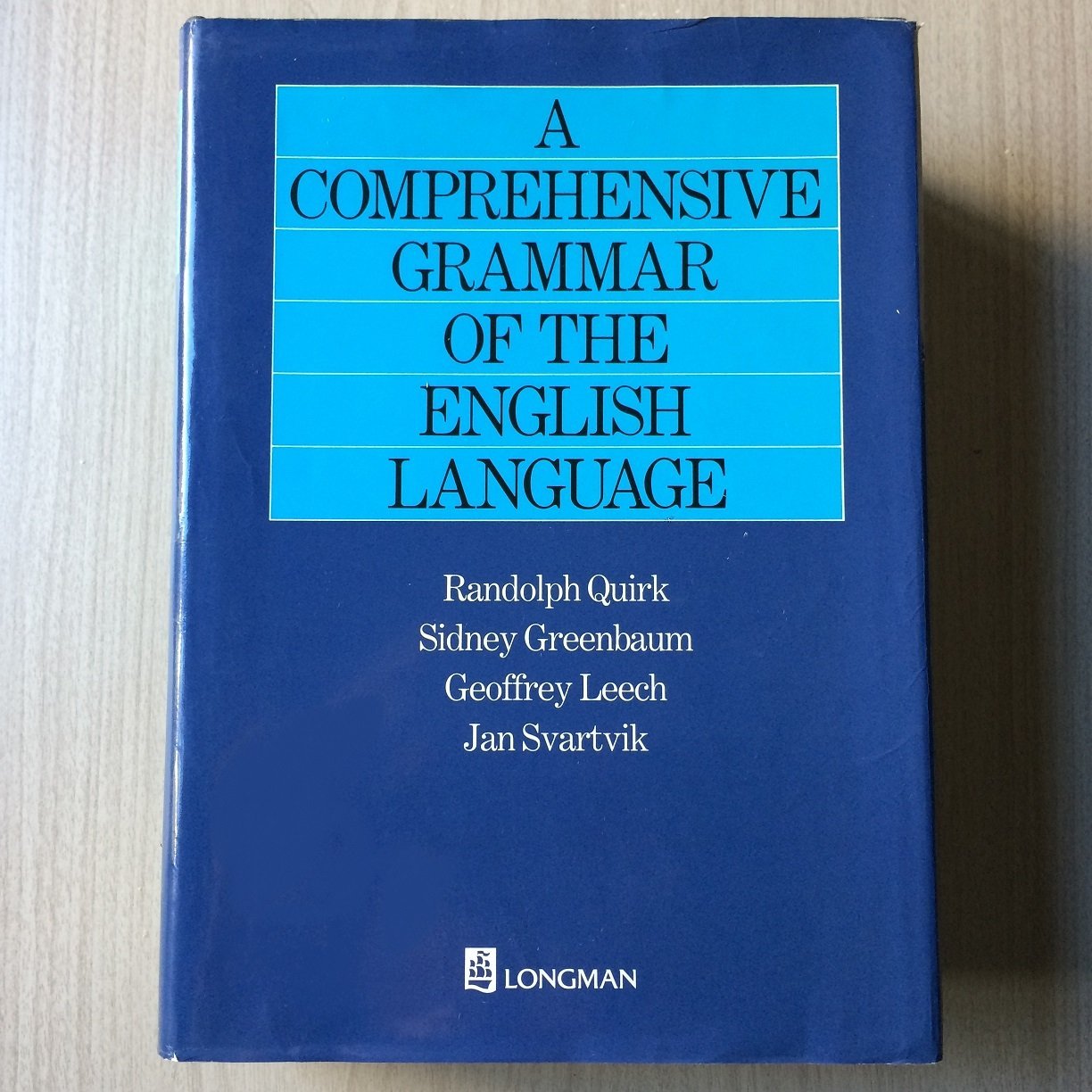 A Comprehensive Grammar of the English Language,Used