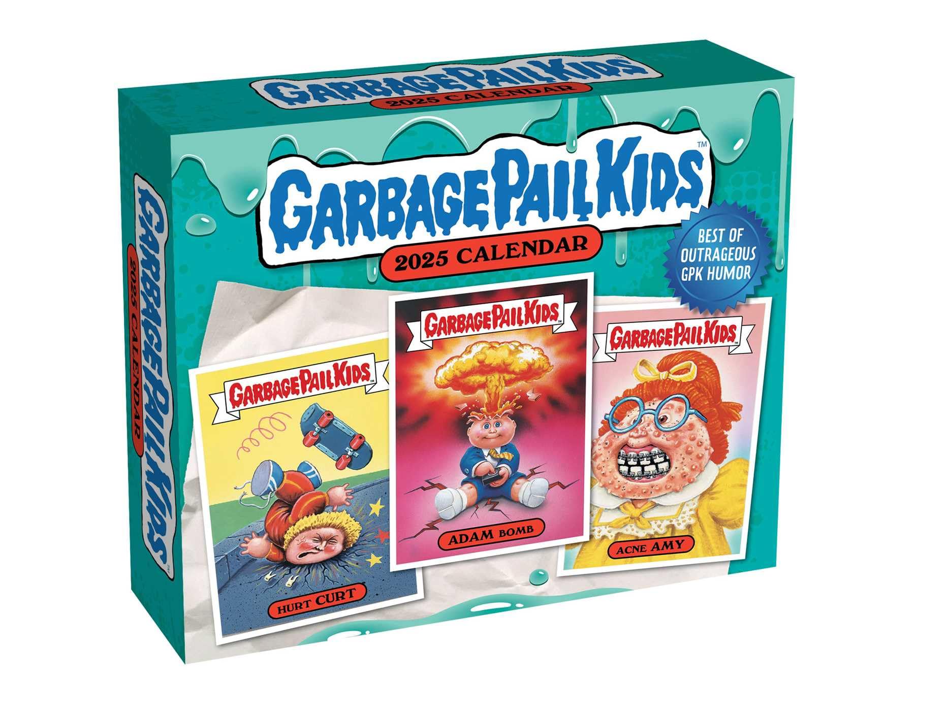 Garbage Pail Kids 2025 DaytoDay Calendar