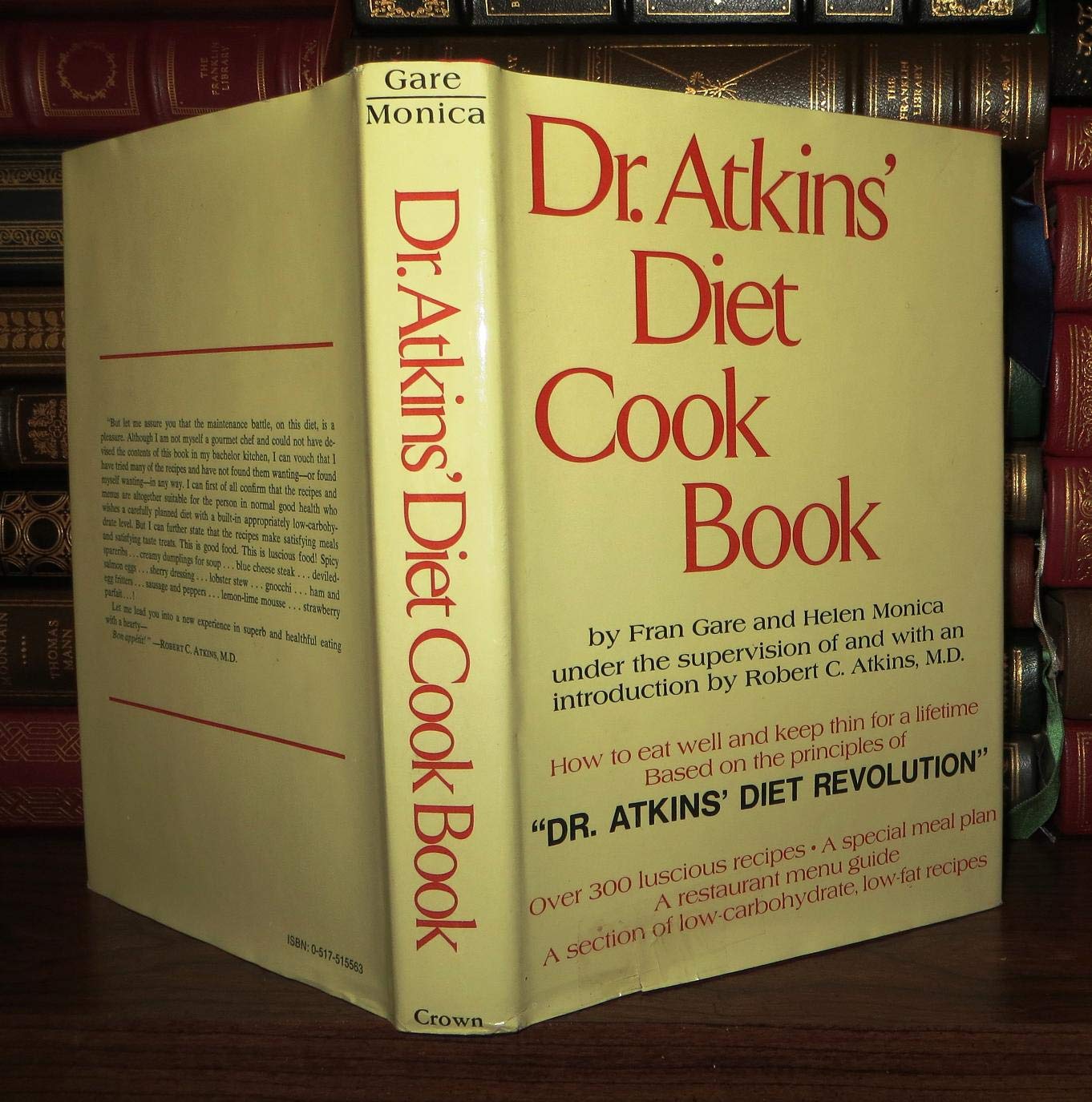Dr Atkins Diet Cook Book,Used