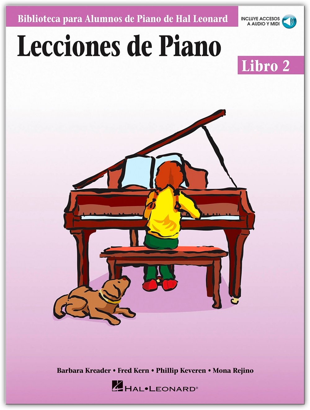 Lecciones de Piano Libro 2: Biblioteca para Alumnos de Piano de Hal Leonard (Book/Online Audio),Used