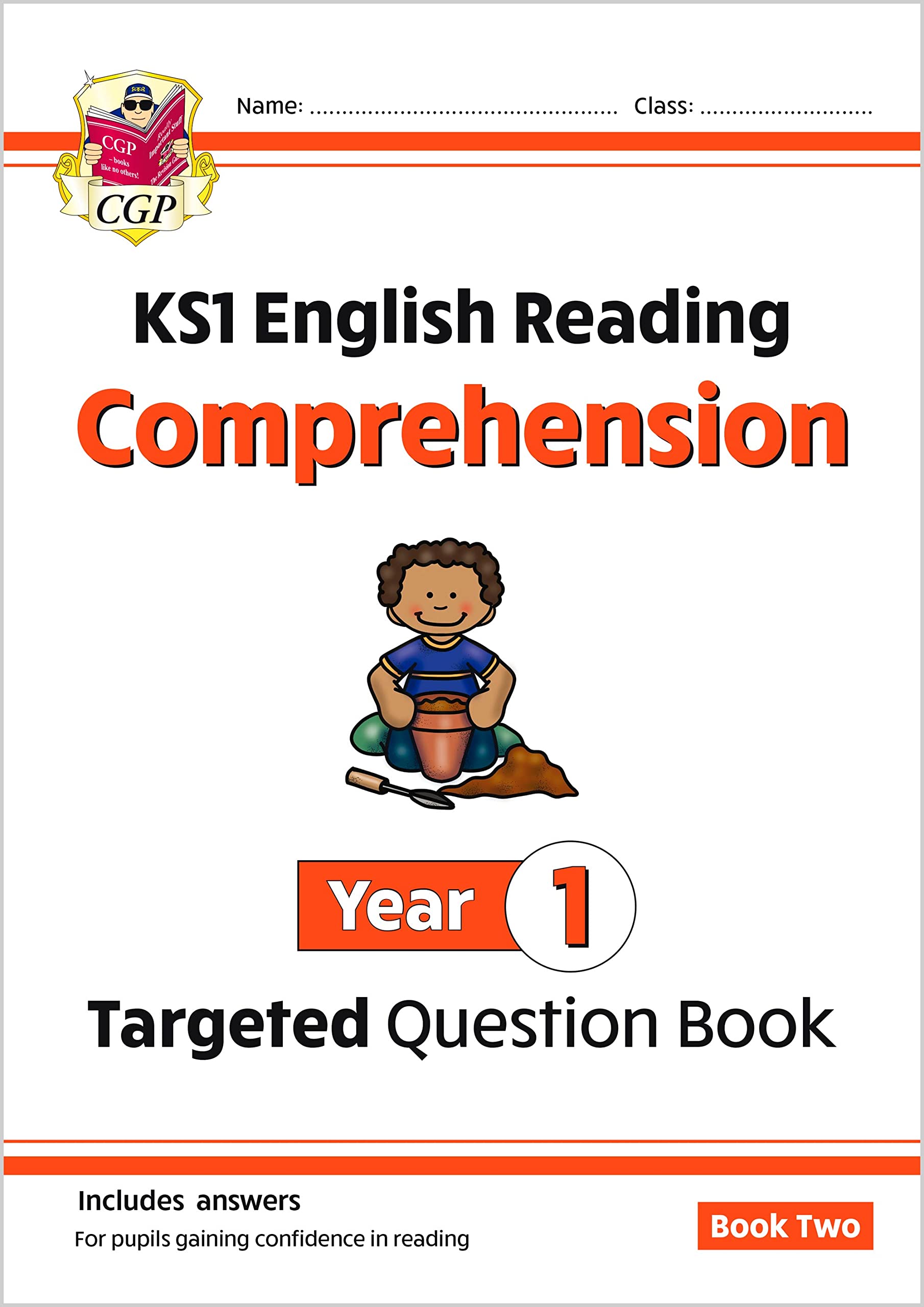 New KS1 English Targeted Question Book: Year 1 Comprehension  Book 2 (CGP KS1 English),Used
