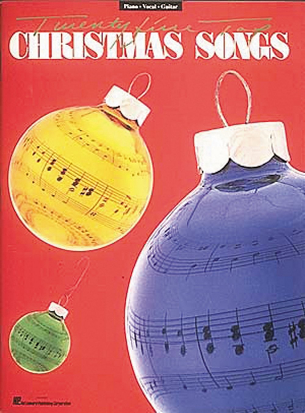 Twenty Five Top Christmas Songs (Piano, Vocal, Guitar),Used