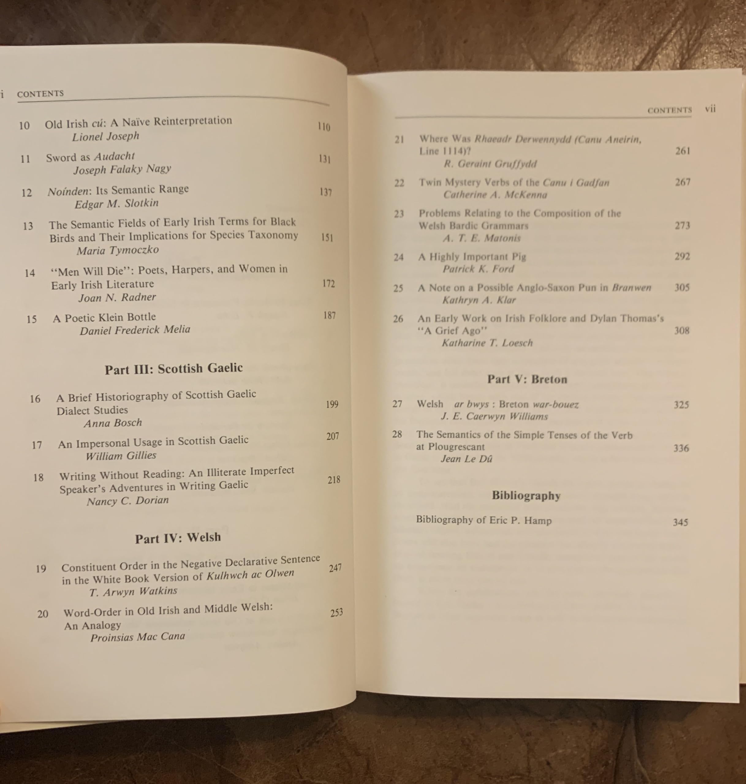 Celtic Language, Celtic Culture: A Festschrift for Eric P Hamp,Used