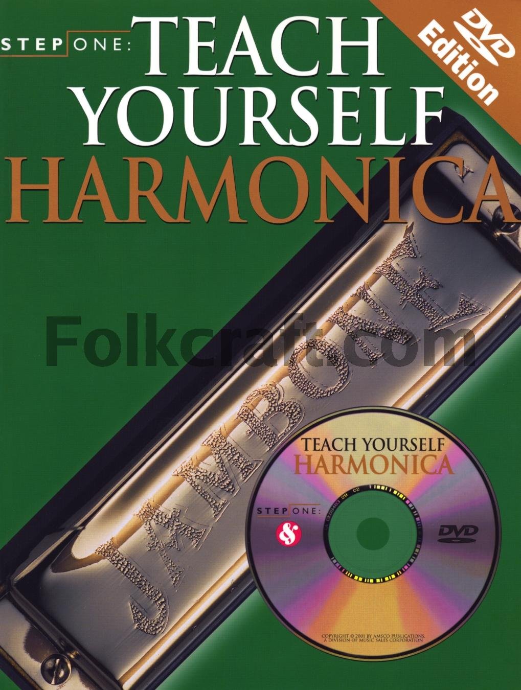 Step One: Teach Yourself Harmonica,Used