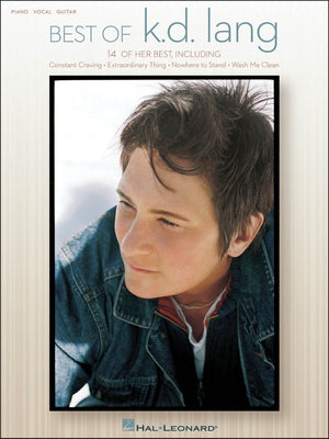 Best of k.d. lang Piano, Vocal and Guitar Chords,Used