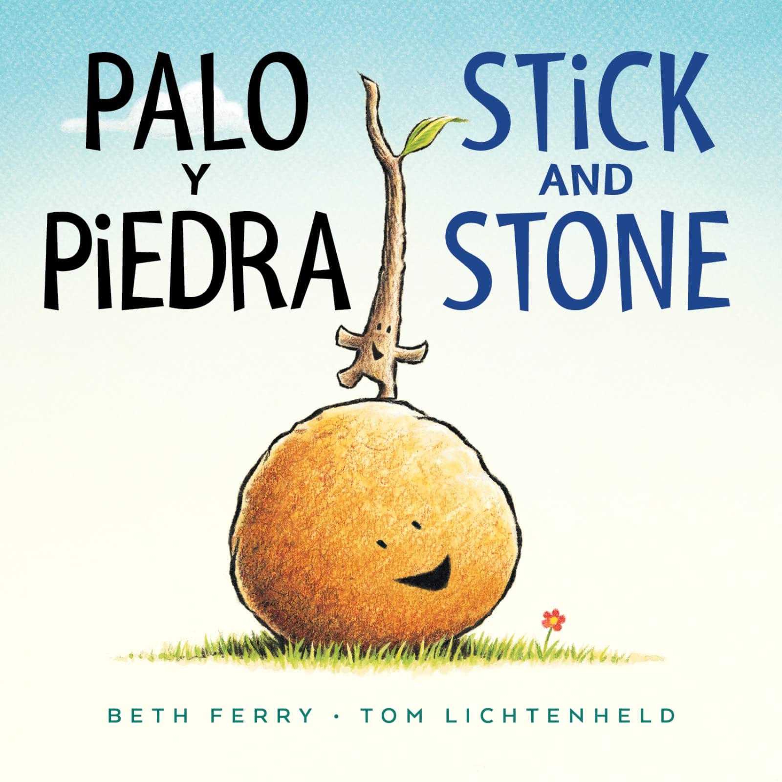 Palo y piedra/Stick and Stone Board Book: Bilingual EnglishSpanish,Used