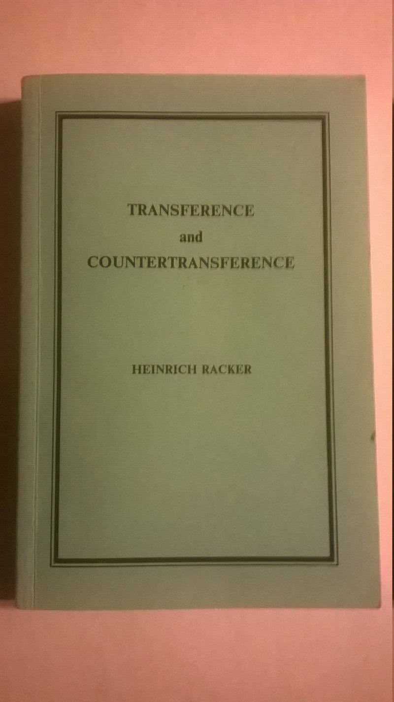 Transference And Countertransference (Maresfield Library),Used