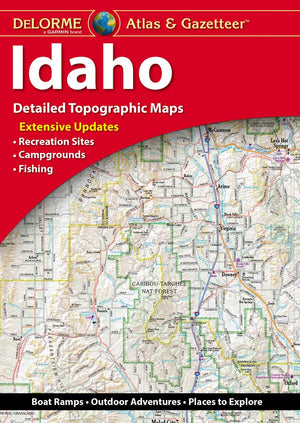 Delorme Atlas & Gazetteer Idaho,Used