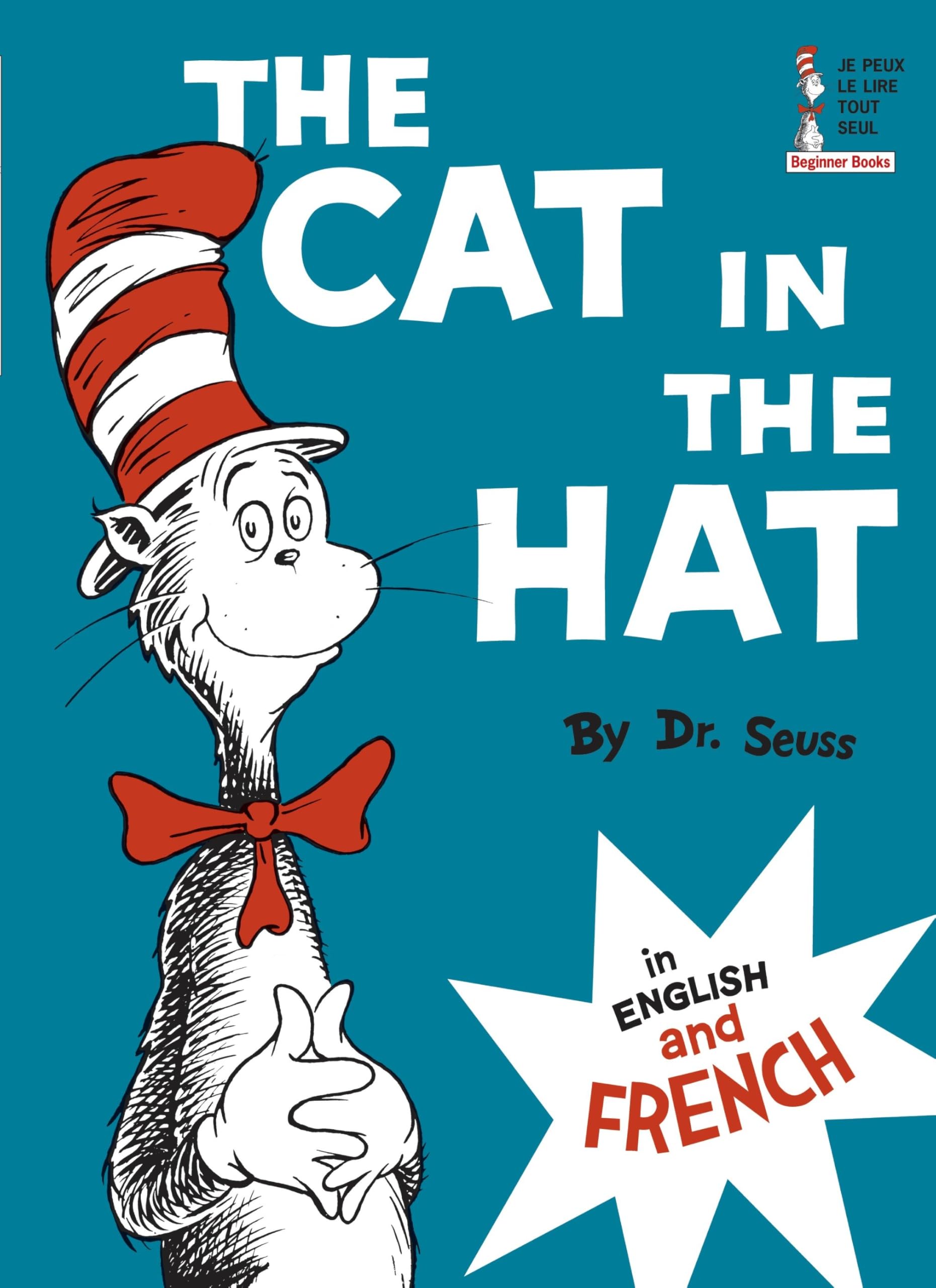 The Cat In The Hat In English And French (Le Chat Au Chapeau),Used