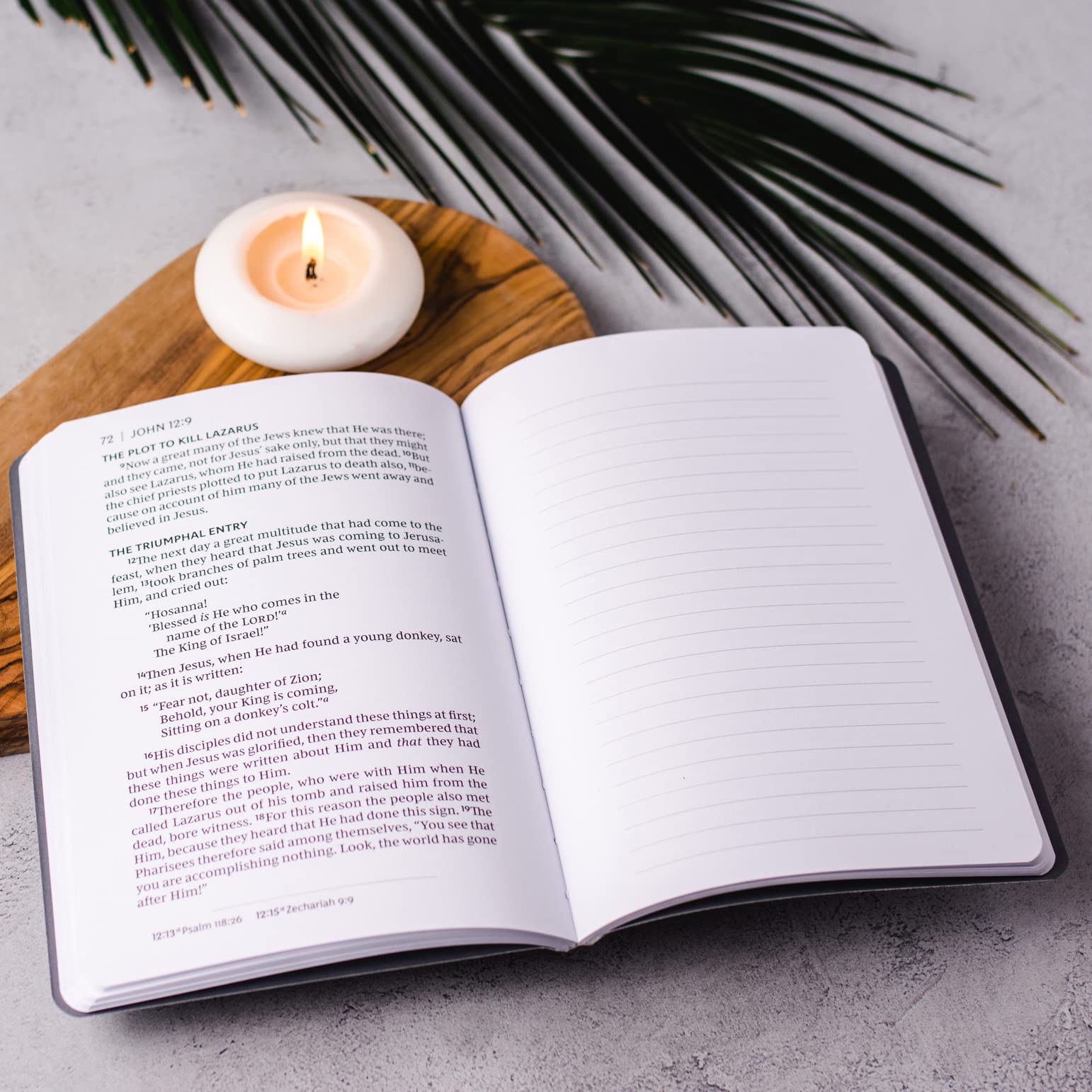 NKJV Bible Journal  Luke, Paperback, Comfort Print: Holy Bible, New King James Version,Used