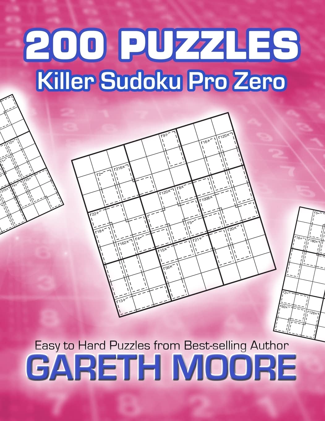 Killer Sudoku Pro Zero: 200 Puzzles,Used