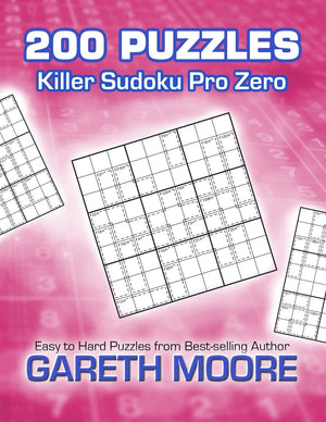 Killer Sudoku Pro Zero: 200 Puzzles,Used