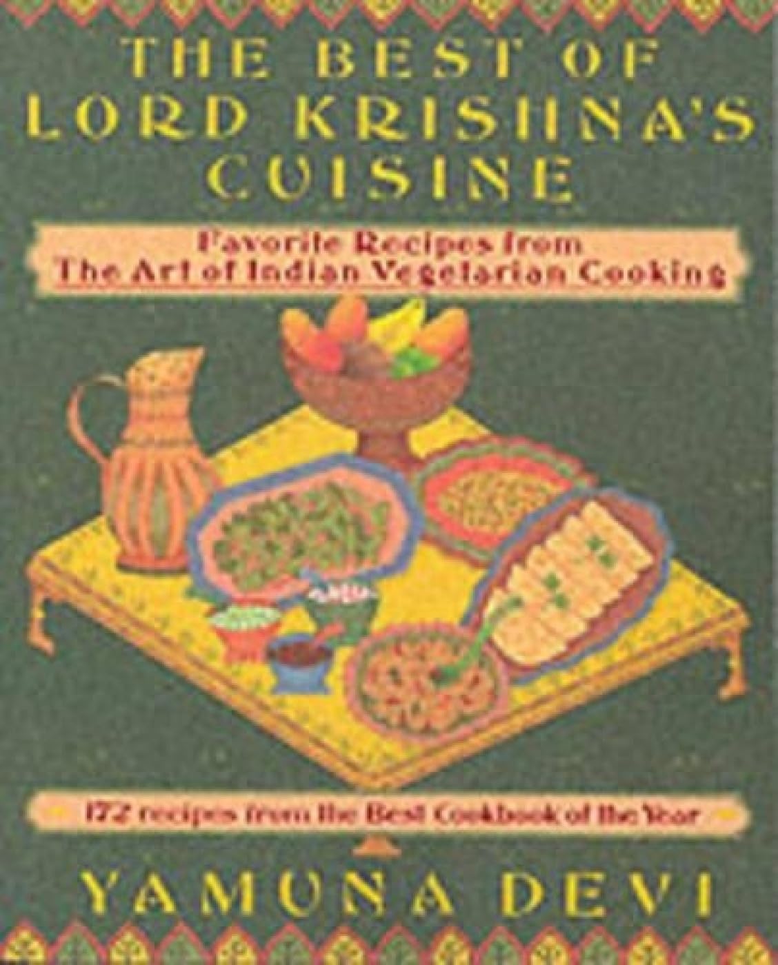 The Best of Lord Krishna's Cuisine: 172 Recipes from the Art of Indian Vegetarian Cooking,Used