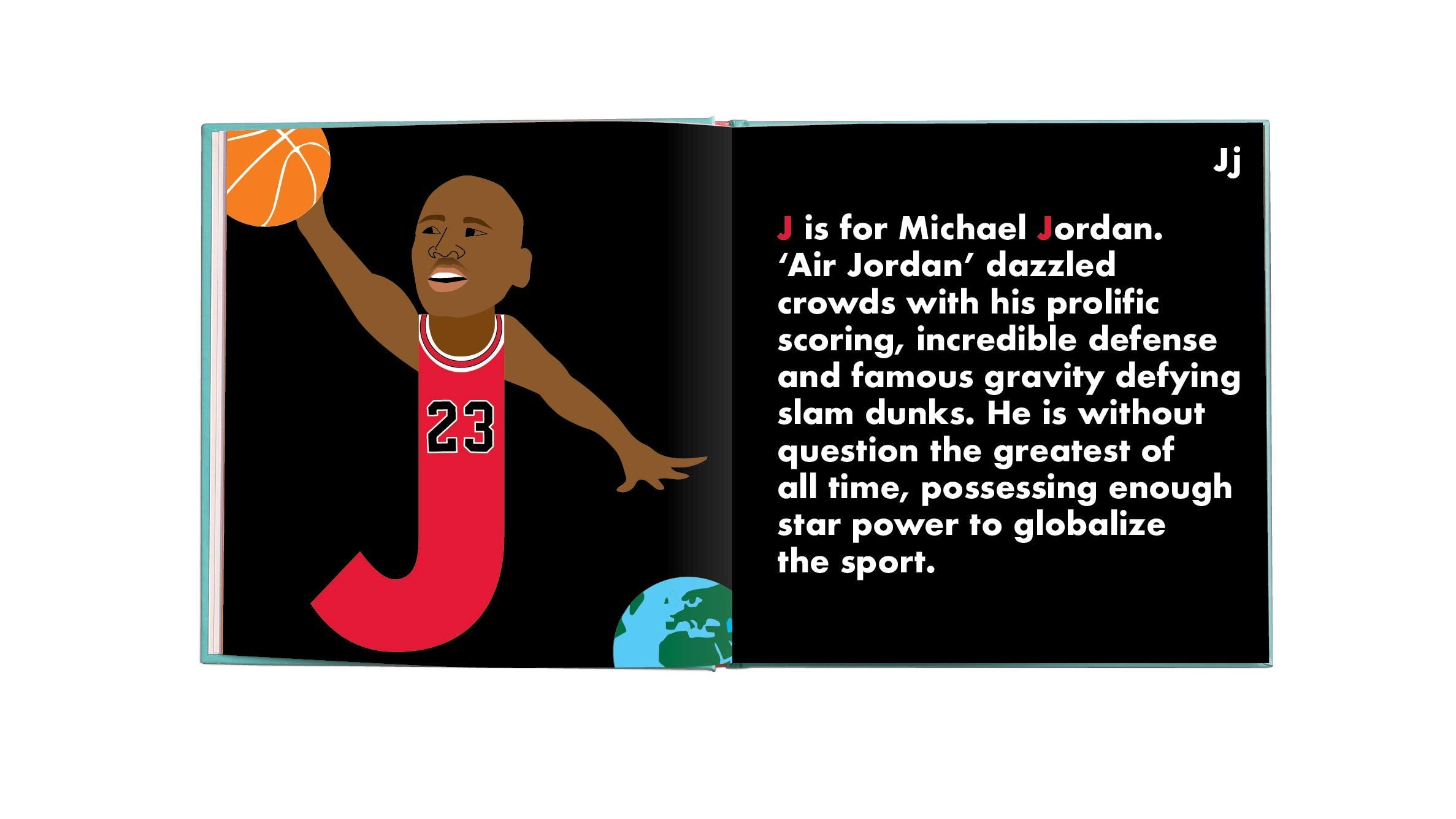 Basketball Legends Alphabet,New