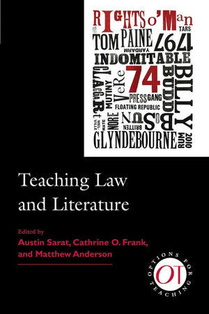 Teaching Law and Literature (Options for Teaching),Used