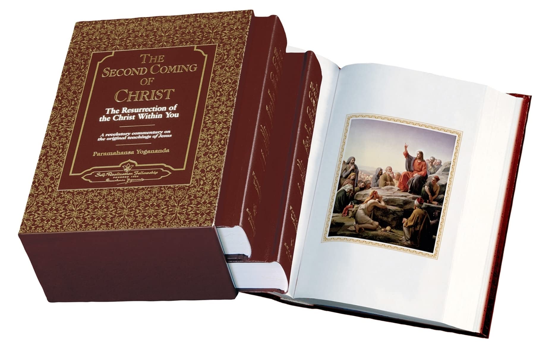 The Second Coming Of Christ: The Resurrection Of The Christ Within You (Selfrealization Fellowship) 2 Volume Set,Used