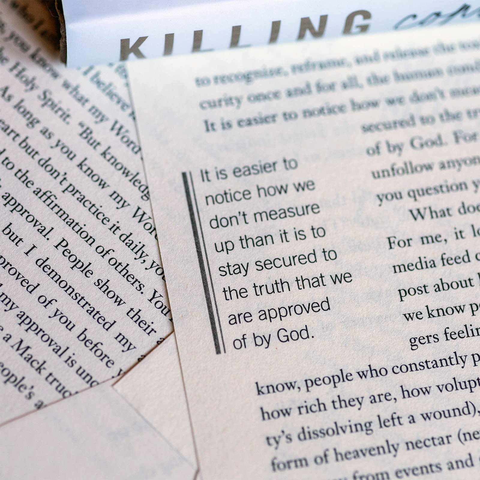 Killing Comparison: Reject the Lie You Aren't Good Enough and Live Confident in Who God Made You to Be,Used