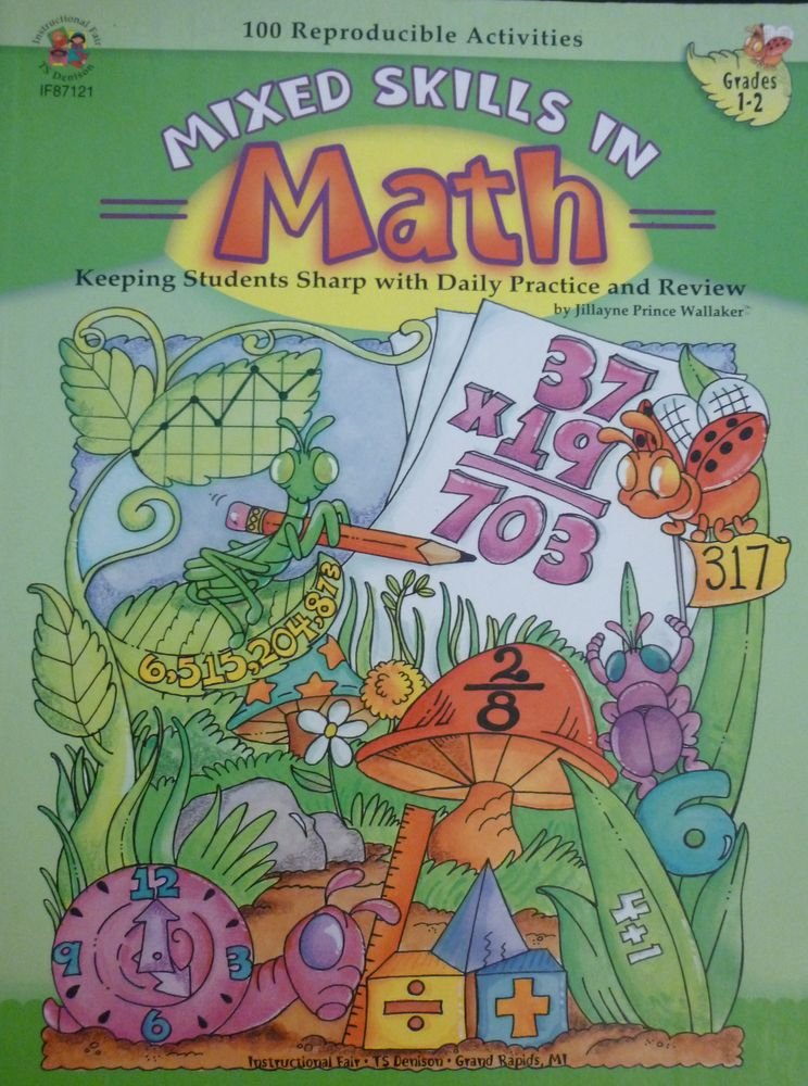 Mixed Skills in Math, Grades 1  2 (The 100+ Series),Used