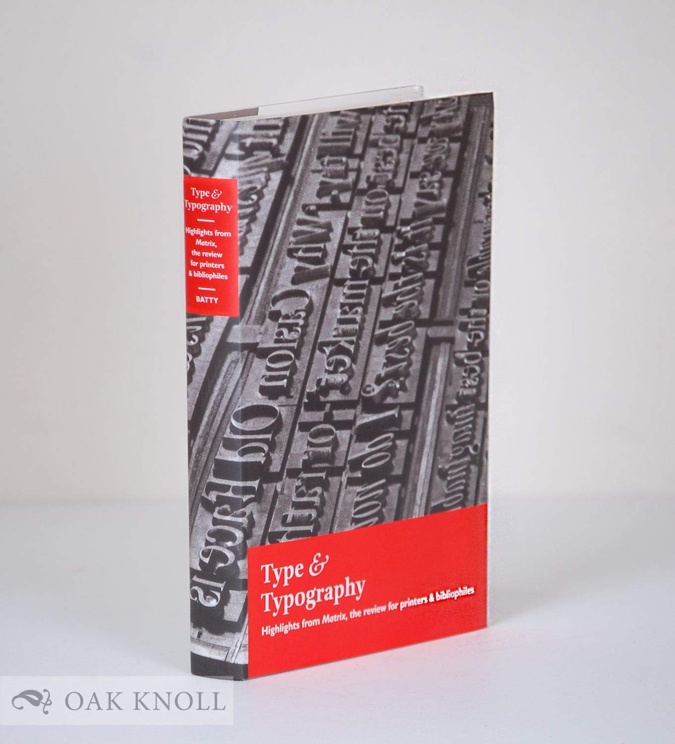 Type & Typography: Highlights from MatrixThe Review for Printers & Bibliophiles,Used