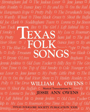Texas Folk Songs (Publications of the Texas Folklore Society (Paperback)),Used