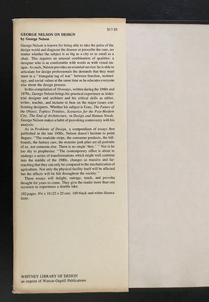 George Nelson On Design,Used