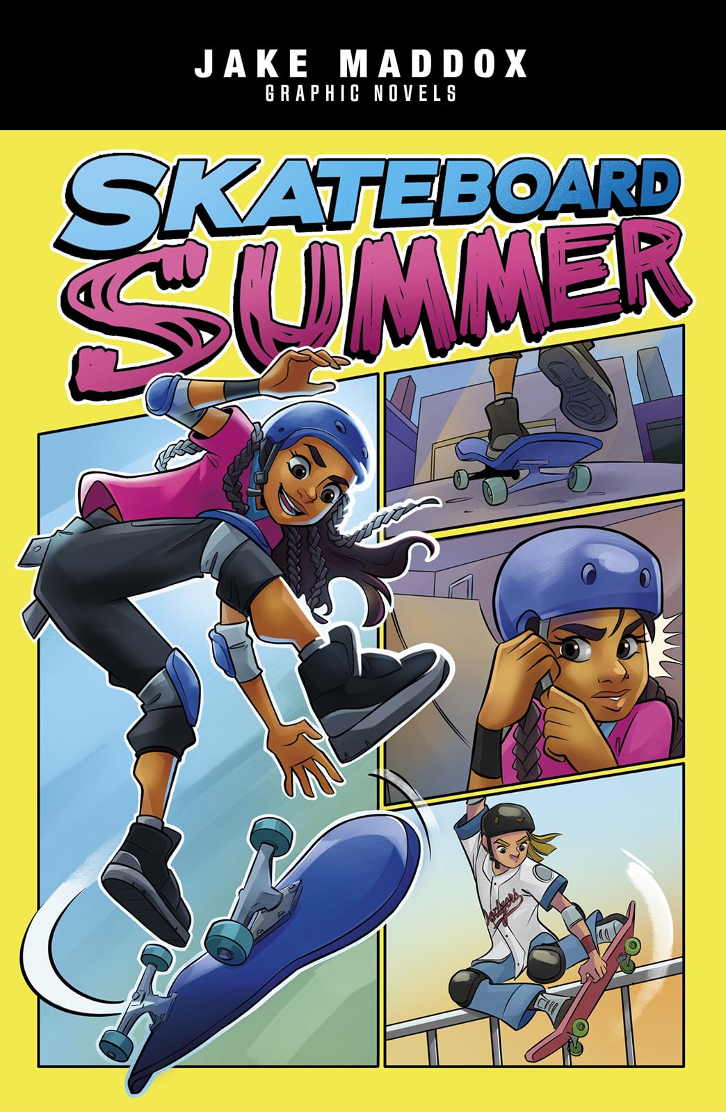 Skateboard Summer (Jake Maddox Graphic Novels),New