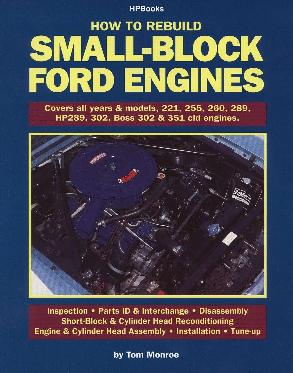 How to Rebuild SmallBlock Ford Engines,Used