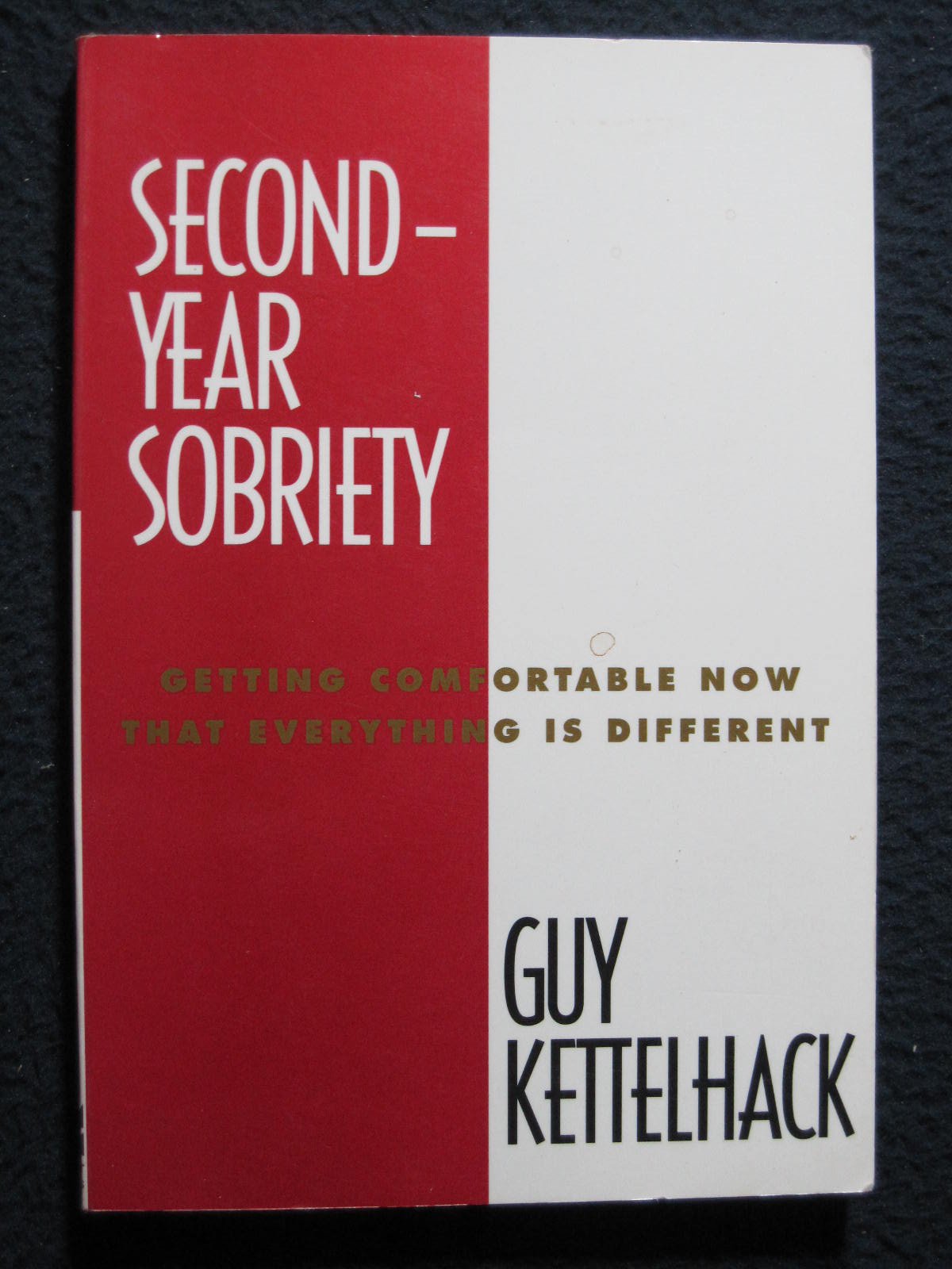 SecondYear Sobriety: Getting Comfortable Now That Everything Has Changed (Harpe Sobriety, Vol 2),Used
