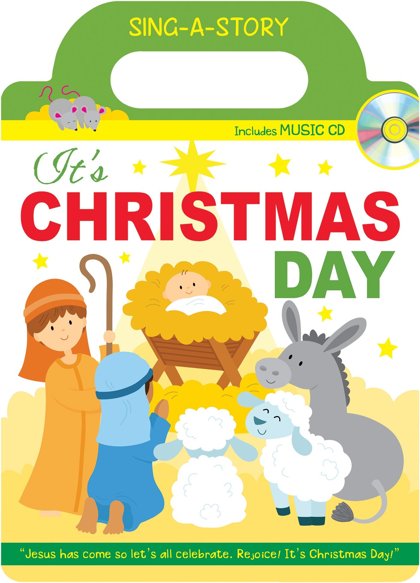 It's Christmas Day SingaStory Book,Used