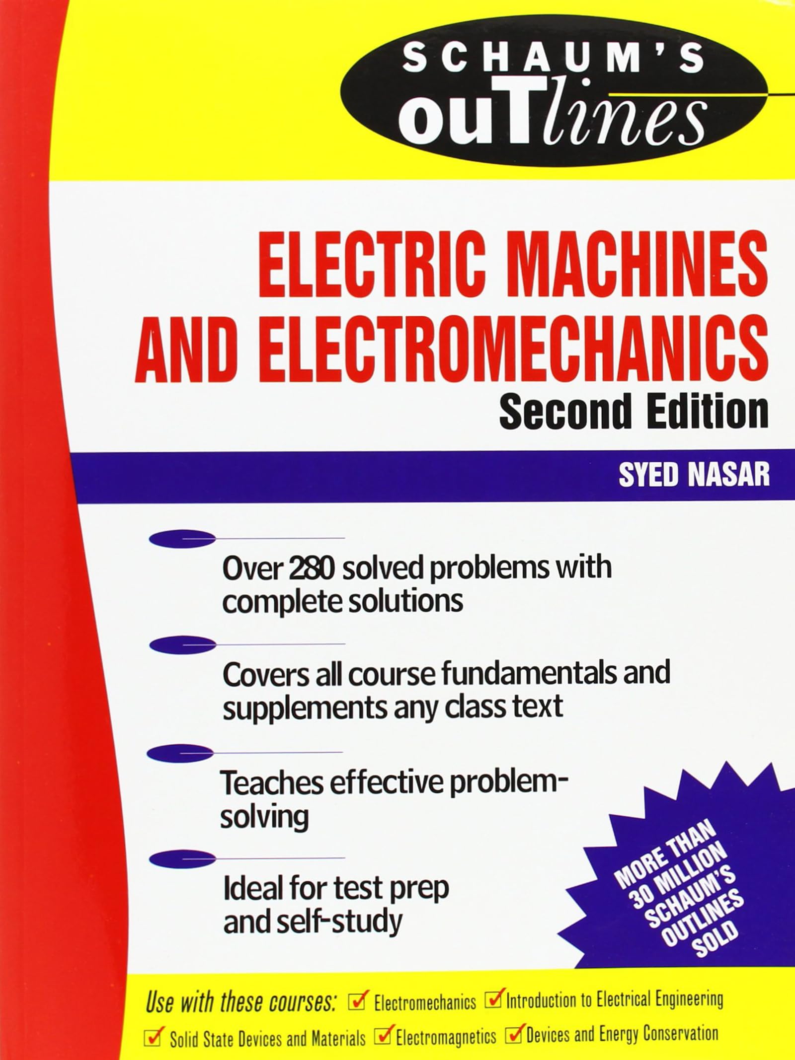 Schaum's Outline of Electric Machines & Electromechanics,Used
