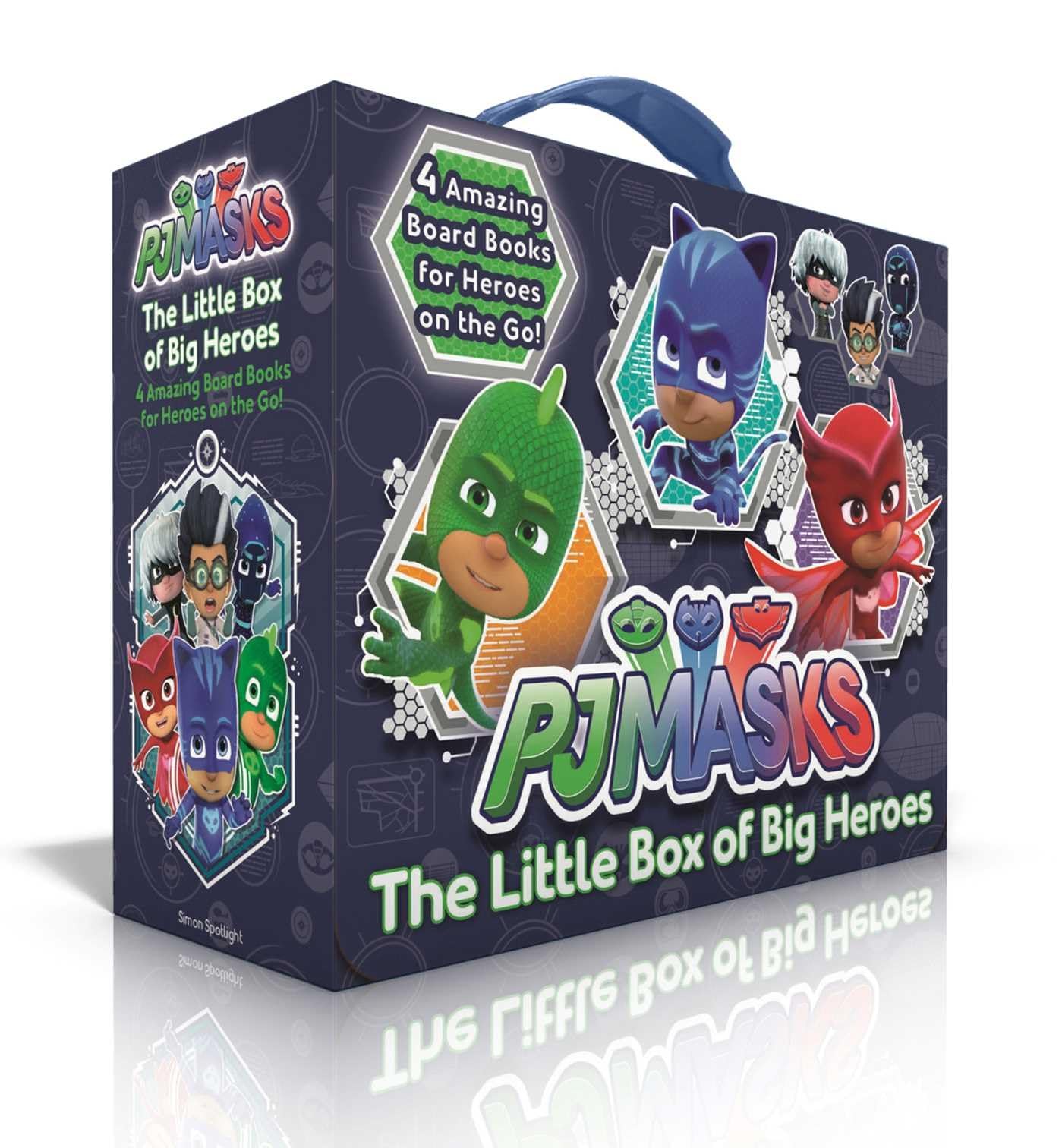 The Little Box of Big Heroes (Boxed Set): PJ Masks Save the Library; Hero School; Super Cat Speed; Race to the Moon!,Used
