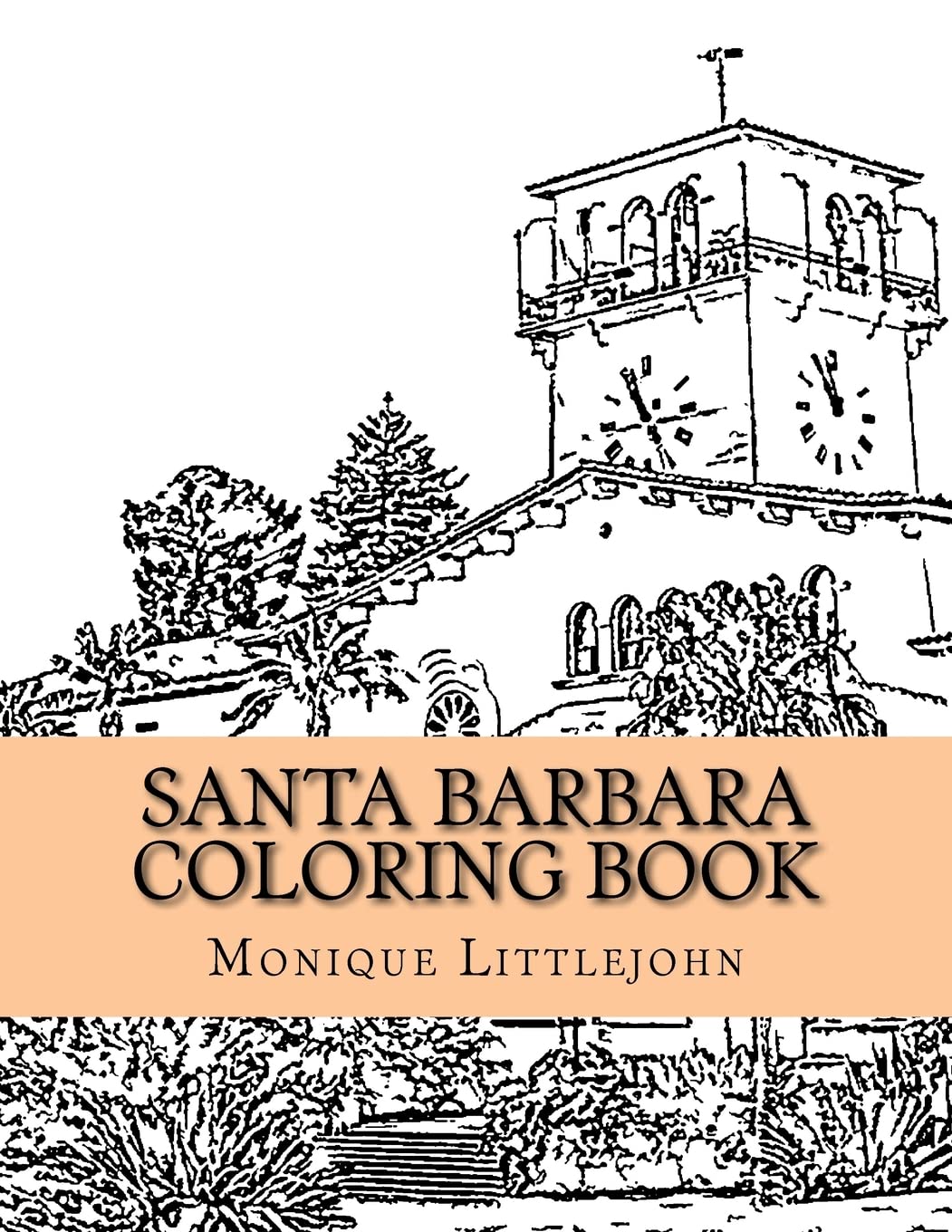 Santa Barbara Coloring Book,Used