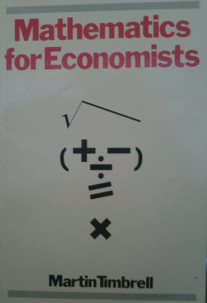 Mathematics for Economists: An Introduction,Used