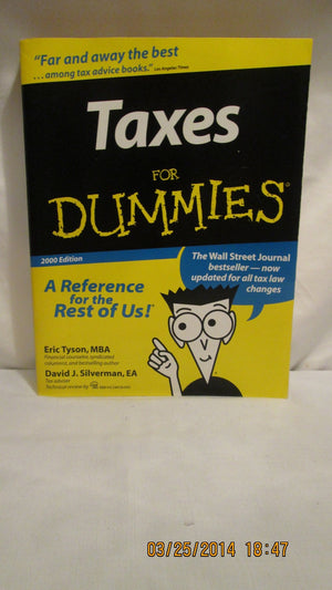 Taxes For Dummies,New