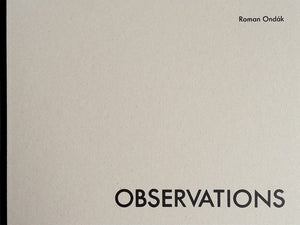 Roman Ondk: Observations,Used