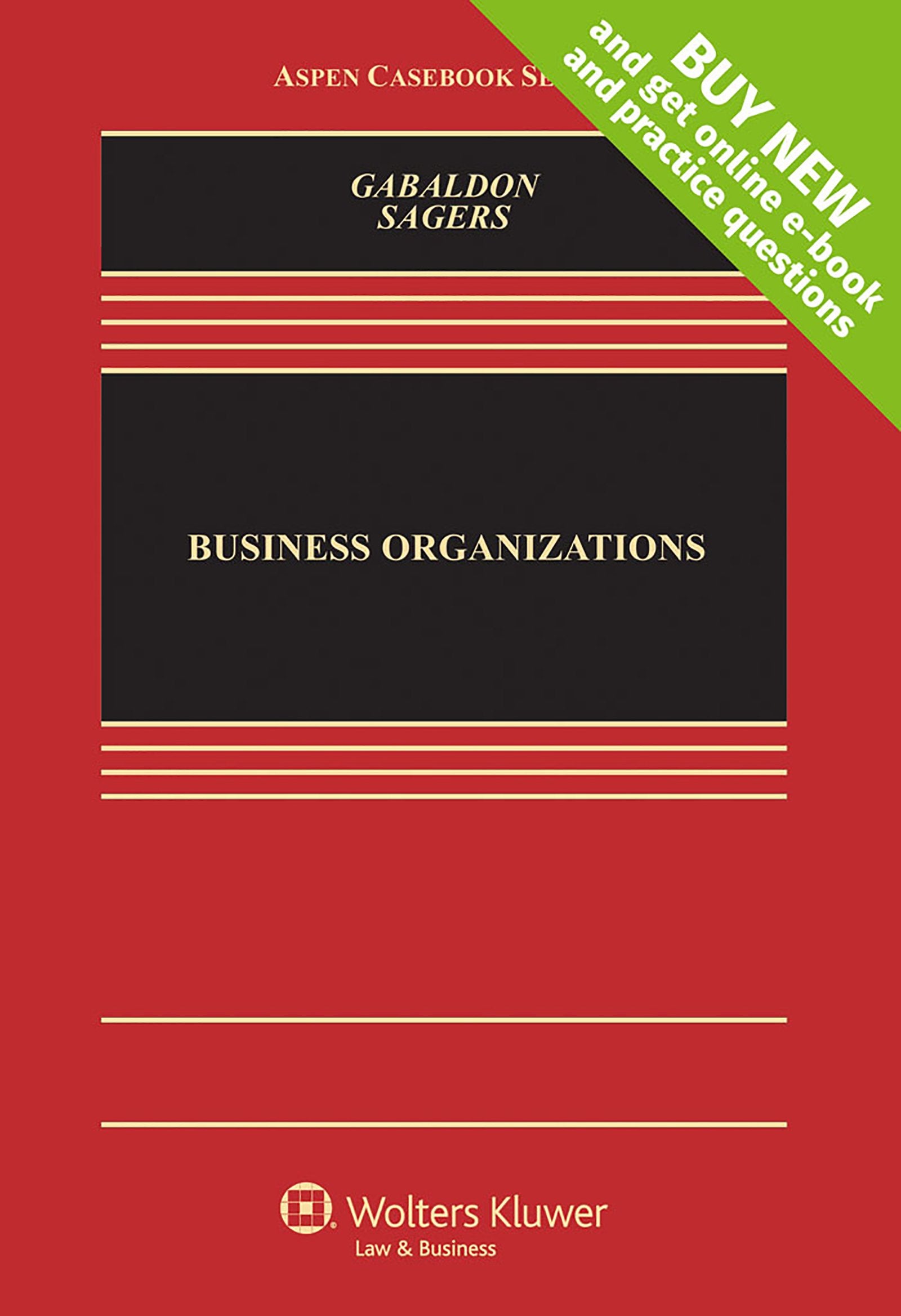 Business Organizations [Connected Casebook] (Aspen Casebook),Used