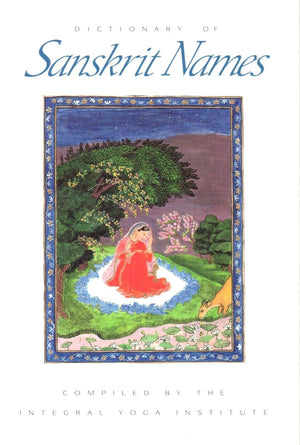 Dictionary Of Sanskrit Names,Used