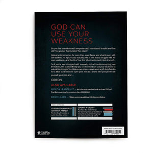 Gideon: Your Weakness. God's Strength. Bible Study Book,New
