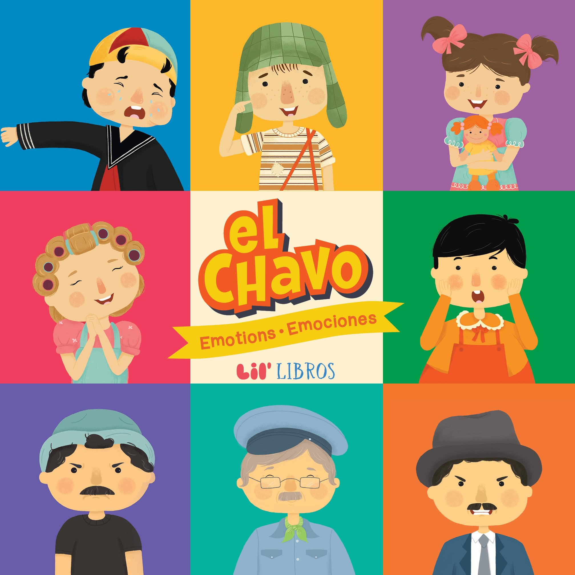 El Chavo: Emotions / Emociones (English and Spanish Edition),New