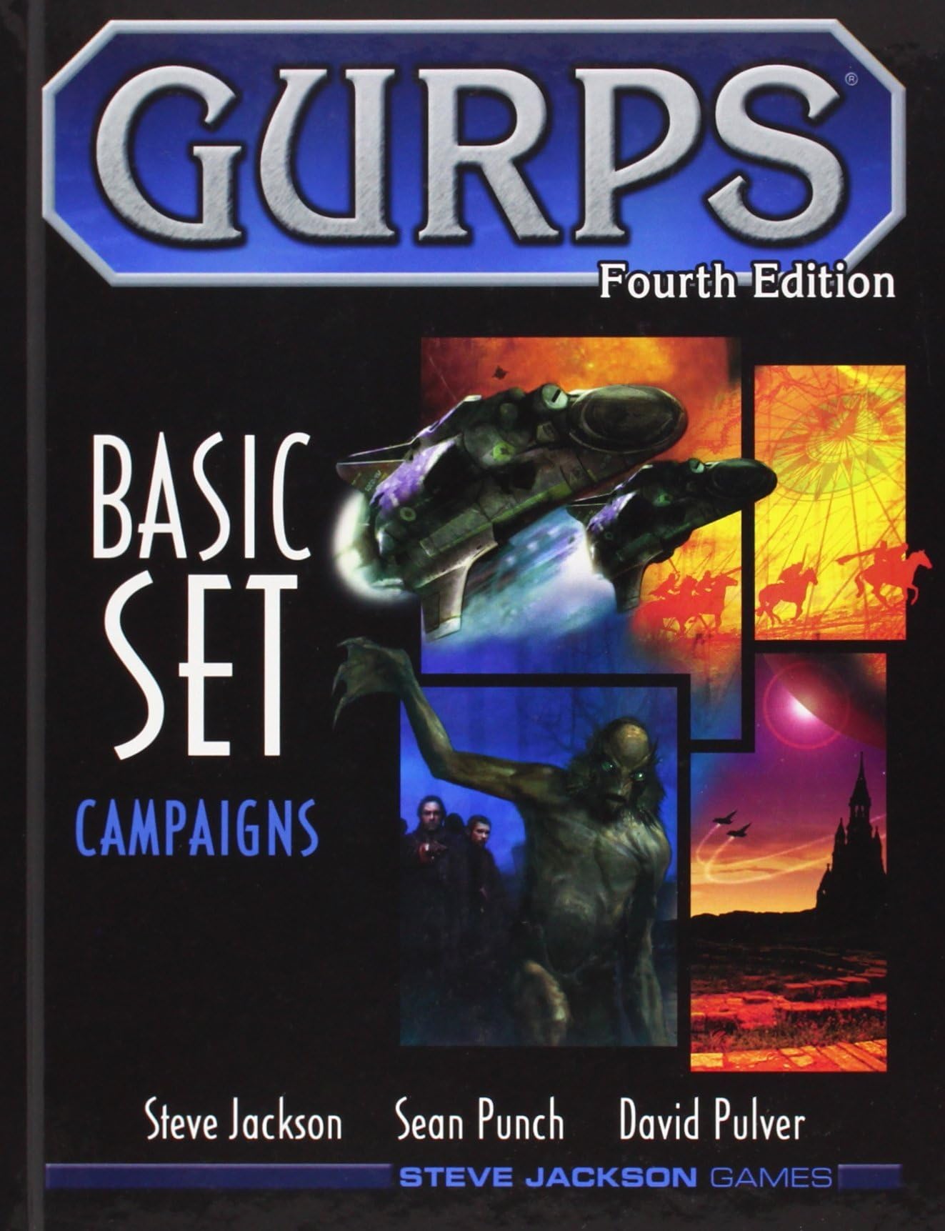 Steve Jackson Games Gurps Basic Set Campaign  Comprehensive Rpg Board Game Guide Create Infinite Worlds And Adventures For Ages