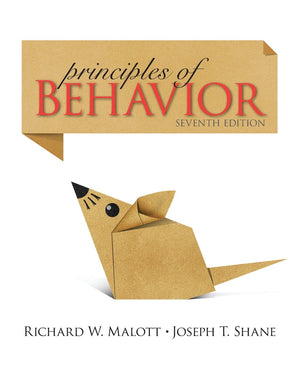 Principles Of Behavior (7Th Edition)