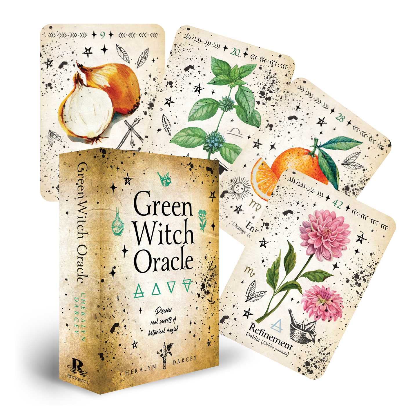 Green Witch Oracle Cards: Discover real secrets of Botanical Magick,New