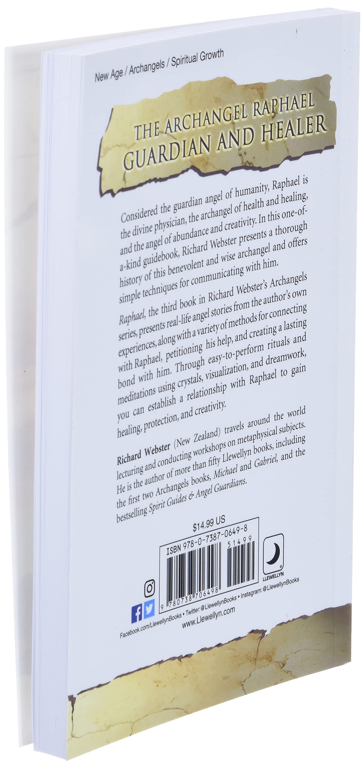 Raphael: Communicating with the Archangel for Healing & Creativity (Angels Series, 3),New