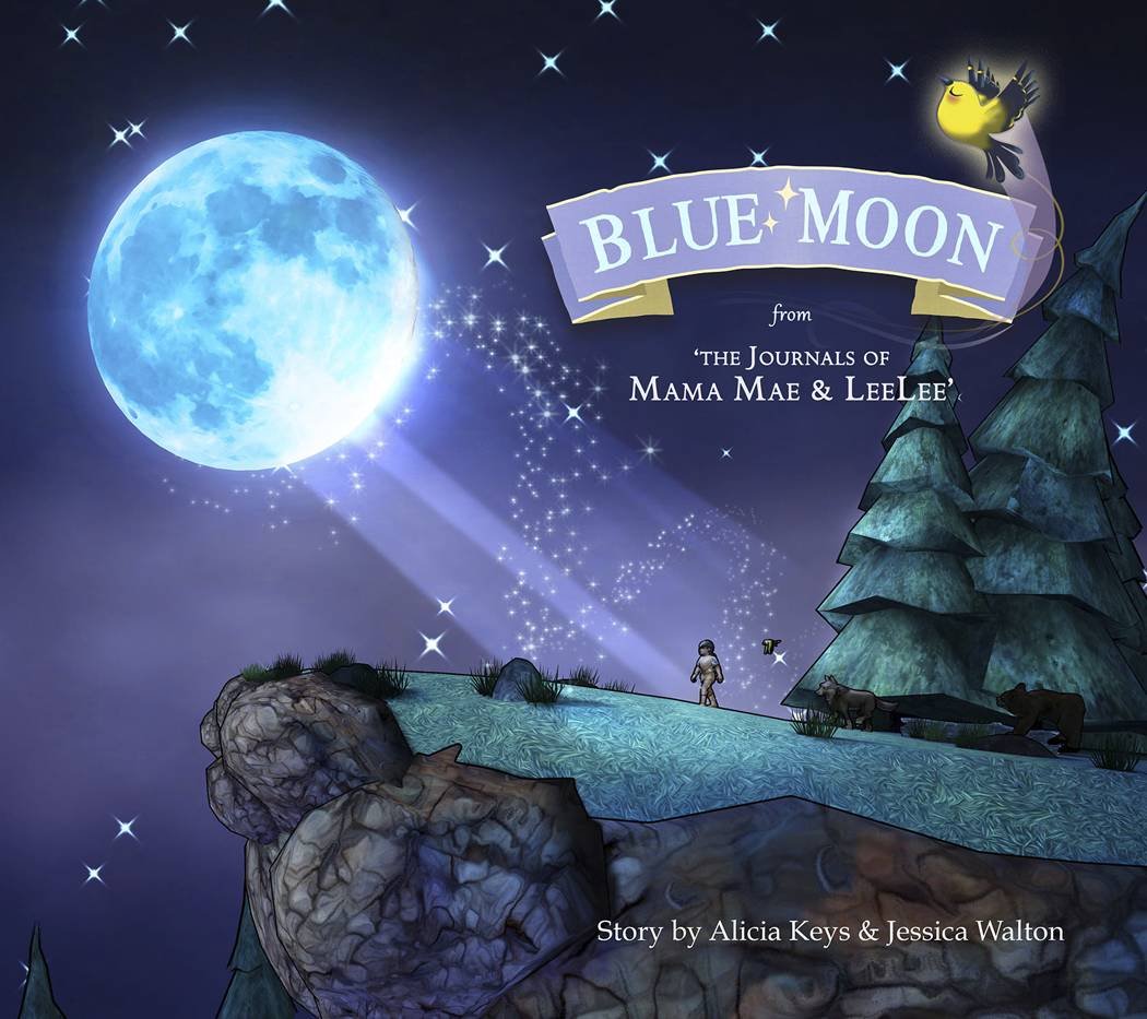 Blue Moon: From the Journals of Mama Mae and LeeLee (Mama Mae & Lee Lee),Used