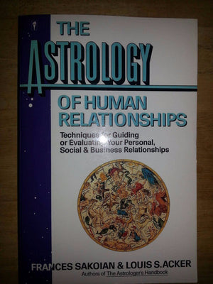 Astrology Of Human Relationships,Used