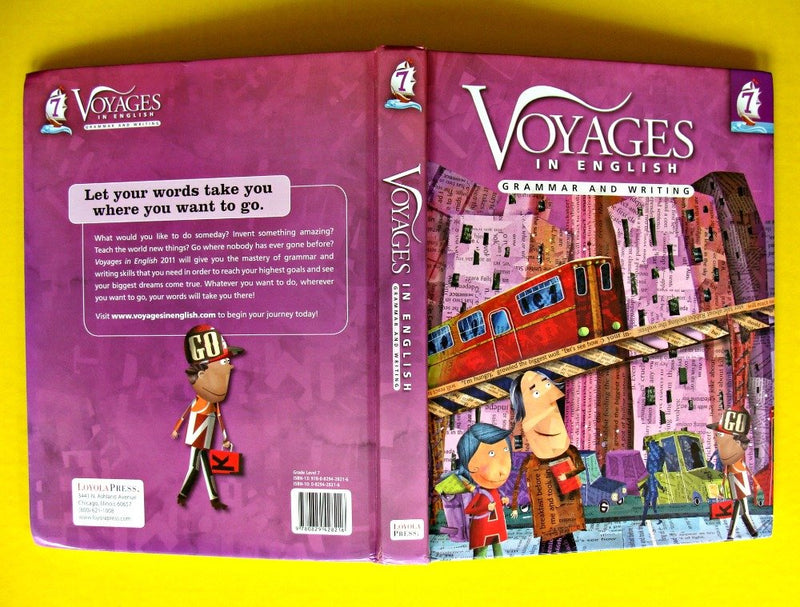 Voyages In English Grade 7 Student Edition: Grammar And Writing (Volume 7) (Voyages In English 2011),Used