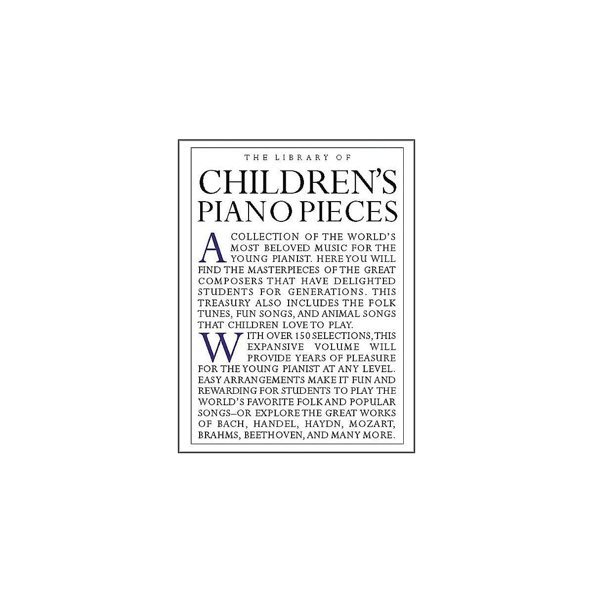 The Library Of Children'S Piano Pieces,New
