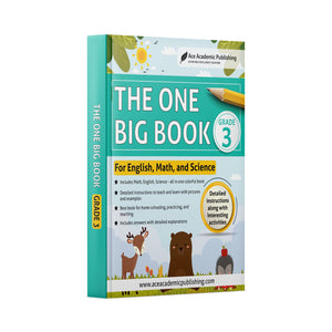 The One Big Book  Grade 3: For English, Math and Science,Used